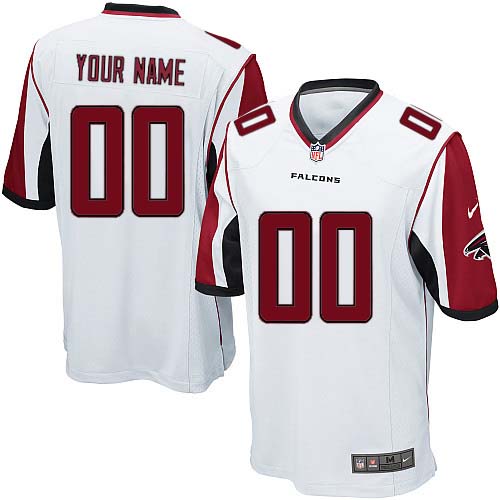 Nike Atlanta Falcons Customized White Stitched Youth NFL Jersey